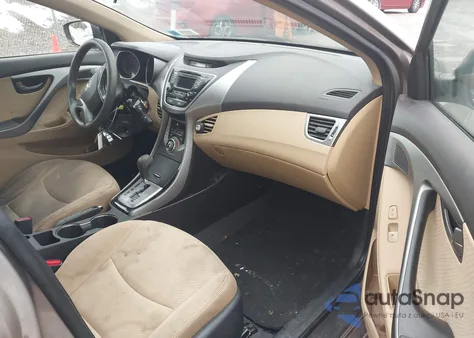2013 Hyundai Elantra Gls z USA, uszkodzony, nr VIN 5NPDH4AE6DH301215